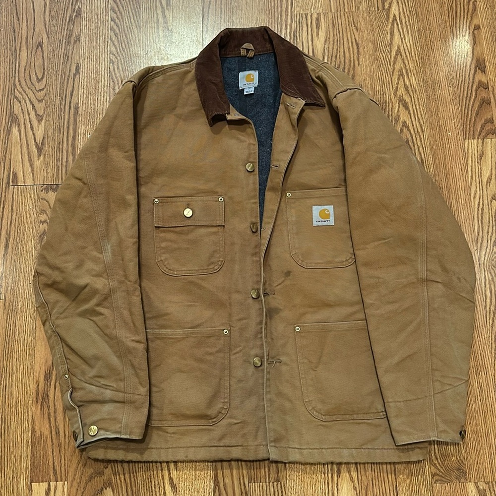 Carhartt Duck Blanket Lined 4 Pocket Men's Jacket